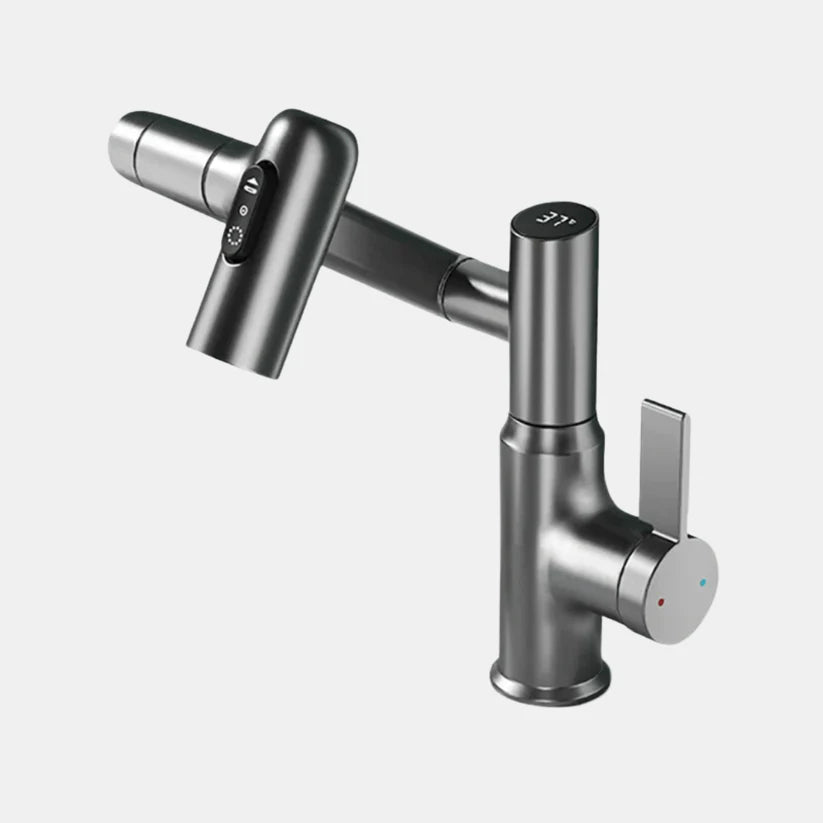 360° Smart Faucet – Stylish Innovation for Your Kitchen & Bathroom-Bathroom-Unique Casa-Soot Black-Unique Casa