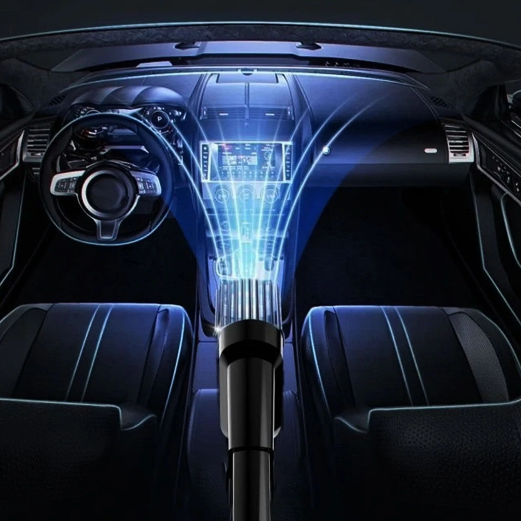 Cordless Car Vacuum Cleaner – Powerful Portable Suction for Auto Cleaning