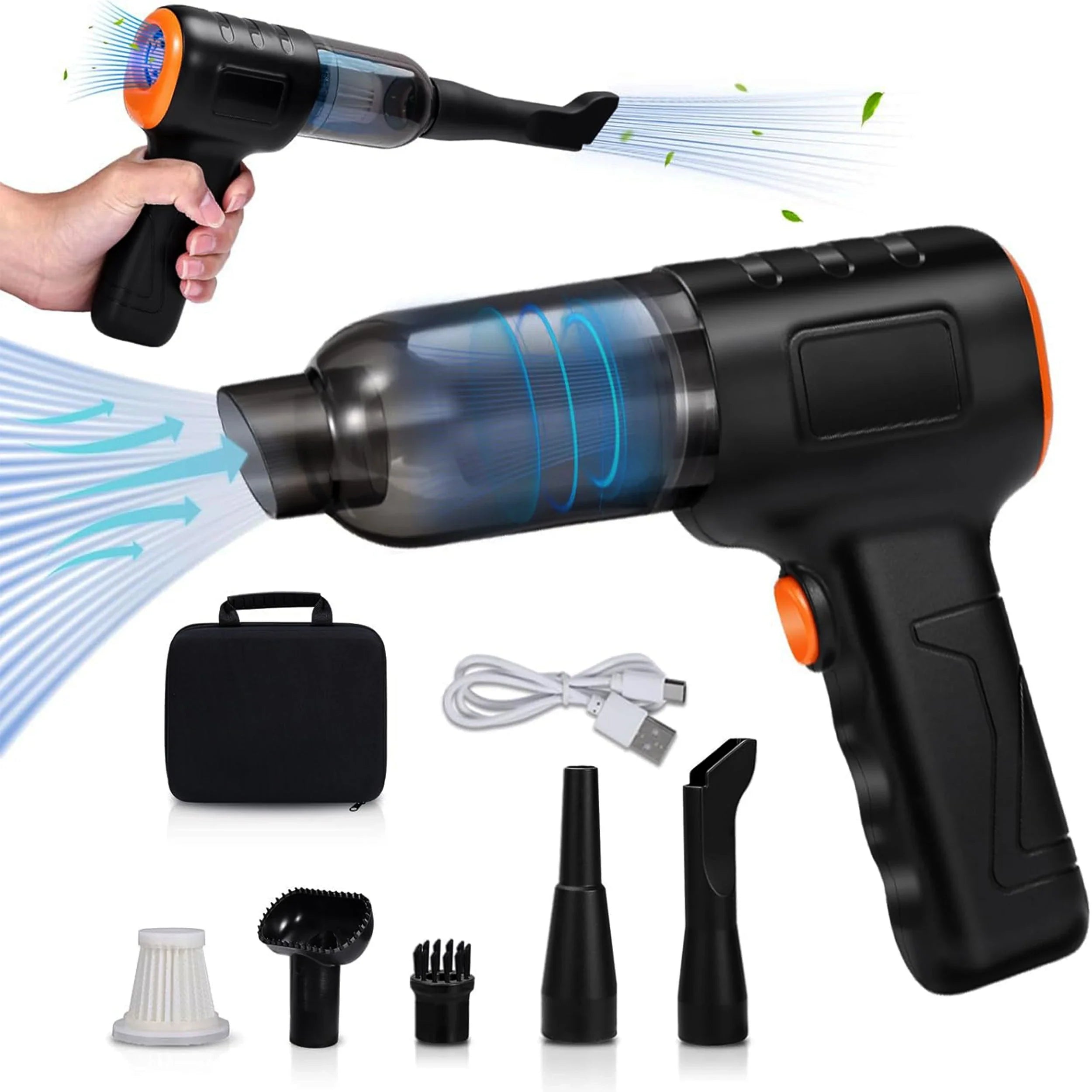 Cordless Car Vacuum Cleaner – Powerful Portable Suction for Auto Cleaning