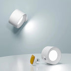 Cordless Dimmable Wall Lamp – 360° Rotatable Battery Operated Wall Sconce 0