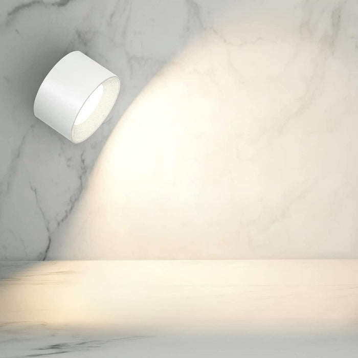 Cordless Dimmable Wall Lamp – 360° Rotatable Battery Operated Wall Sconce 7