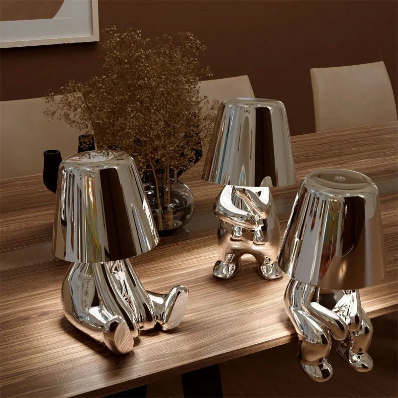 Dimmable LED Lamp with Minimalist Design – Adjustable Brightness for Home 4