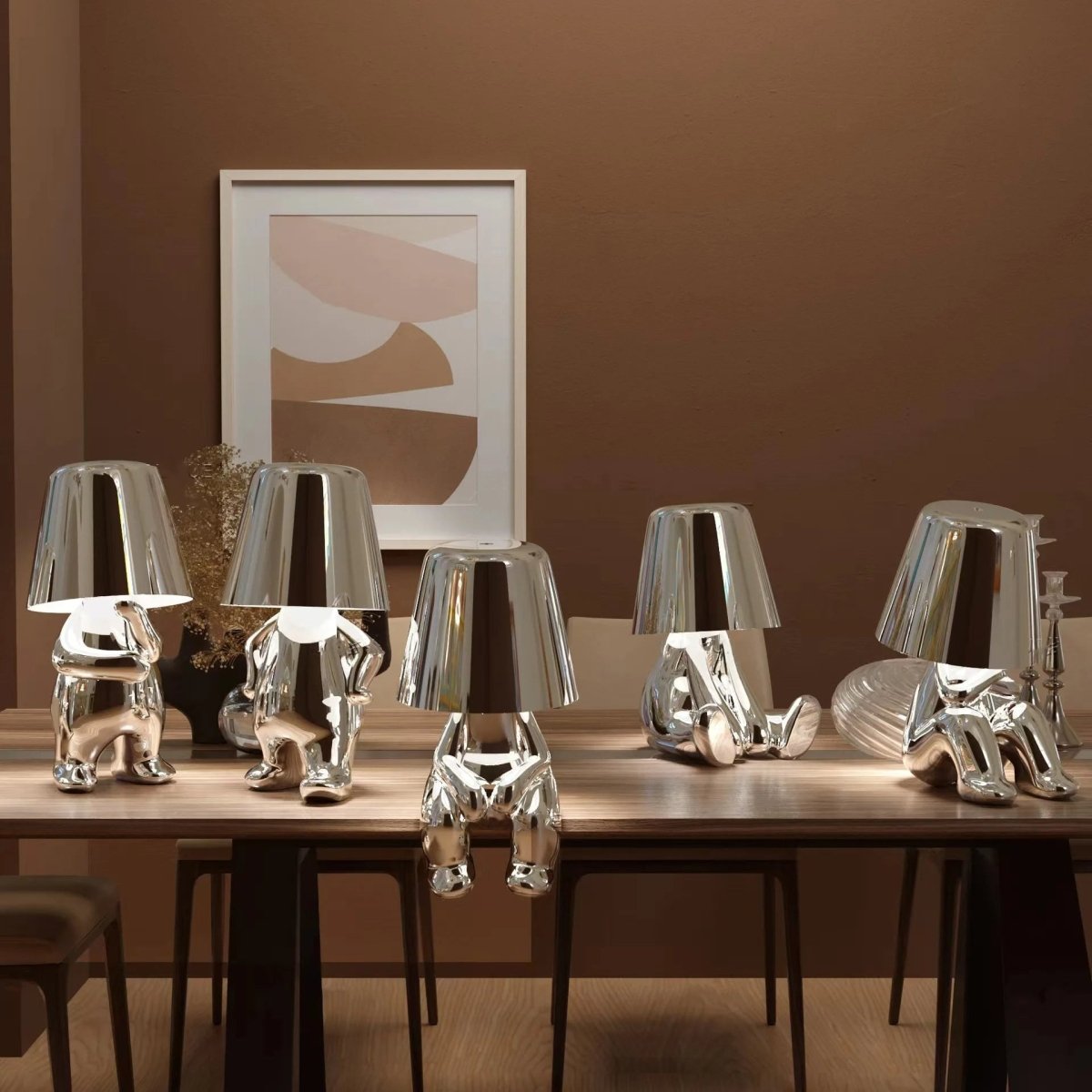 Dimmable LED Lamp with Minimalist Design – Adjustable Brightness for Home 8