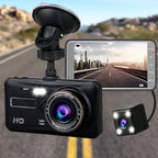 Dual Dash Cam for Car – Night Vision Car Camera for Safe Driving