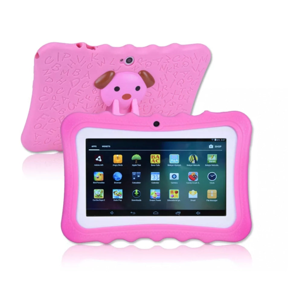 Durable Kid's Tablet - 7-Inch Child-Friendly Tablet with Protective Housing