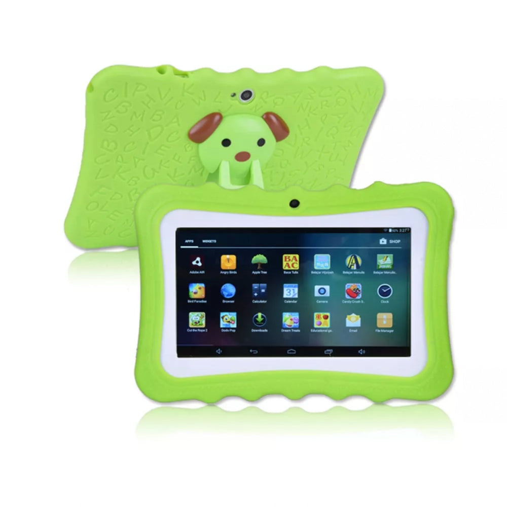 Durable Kid's Tablet - 7-Inch Child-Friendly Tablet with Protective Housing