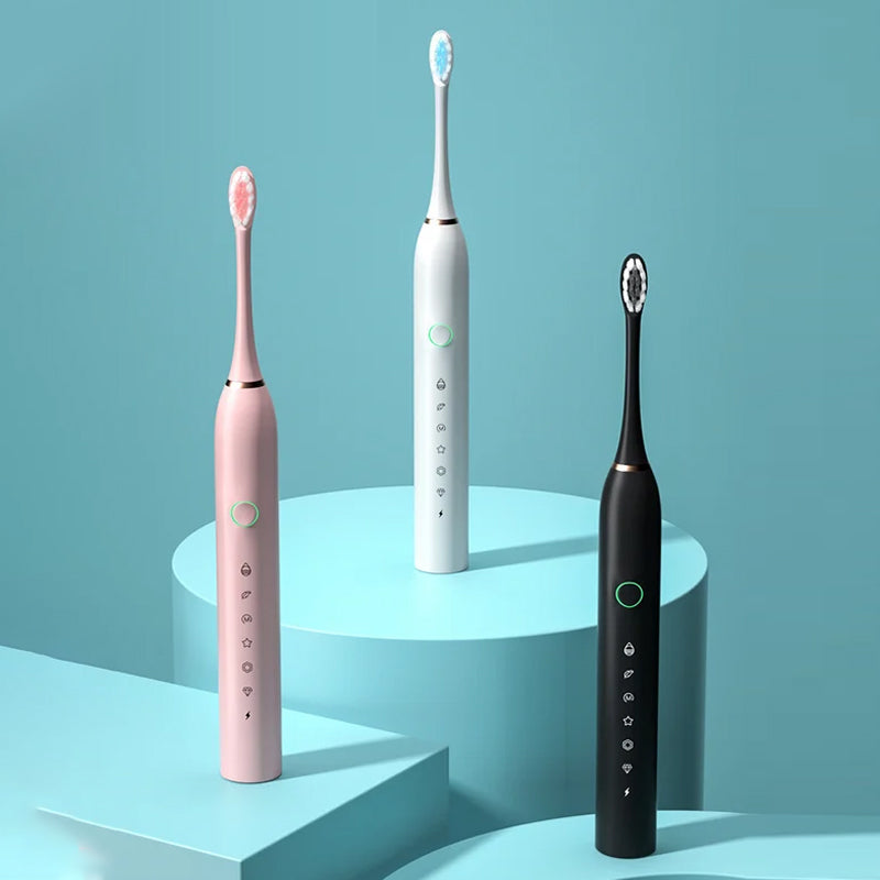 Electric Toothbrush - 5 Cleaning Modes & Long Battery Life for Adults