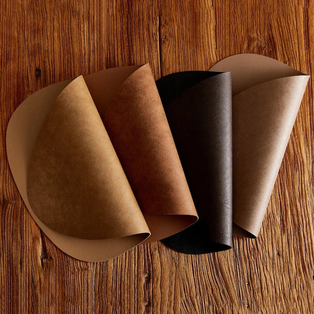 Elegant Brown Placemat – Heat Resistant Table Protector for Dining Room 3