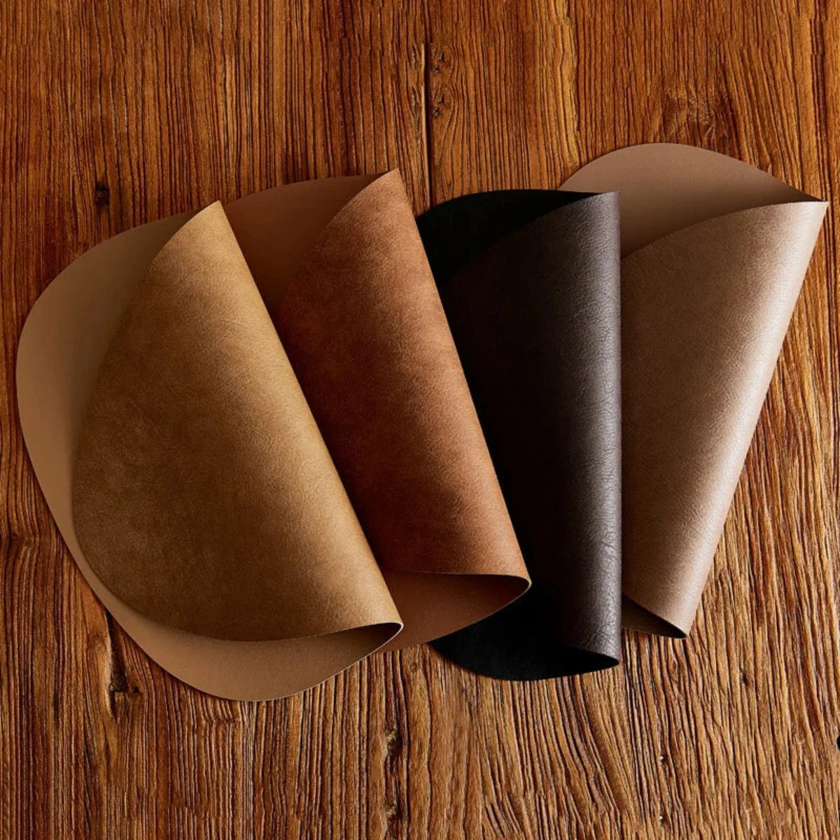 Elegant Brown Placemat – Heat Resistant Table Protector for Dining Room 3