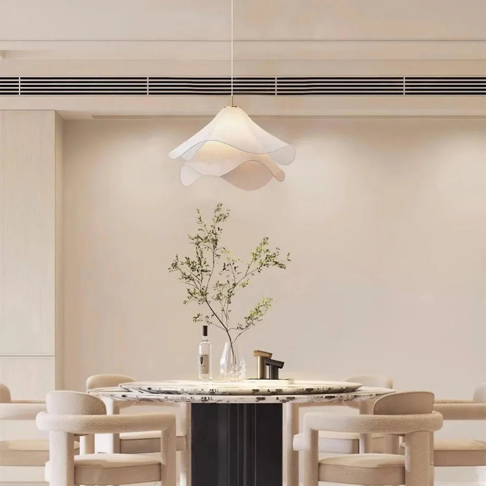 Elegant Flower Design Ceiling Light – LED Pendant Fixture for Home Decor 9