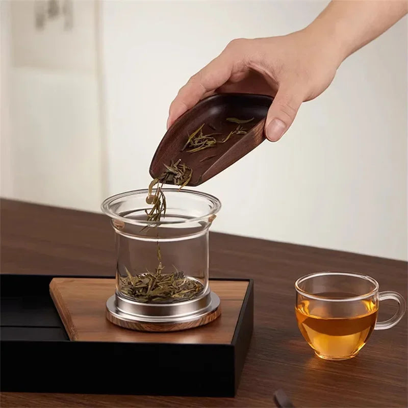 Elegant Glass Teapot with Infuser – Ideal for Loose Leaf Tea Brewing 5