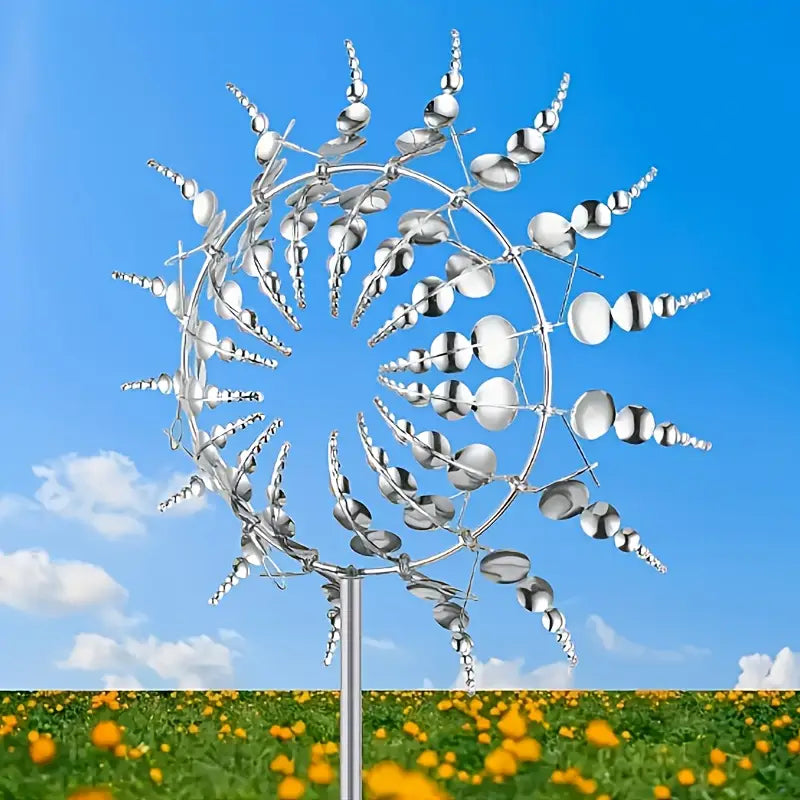 Enchanting Wind Spinner – Colorful Garden Decoration for Outdoor Spaces