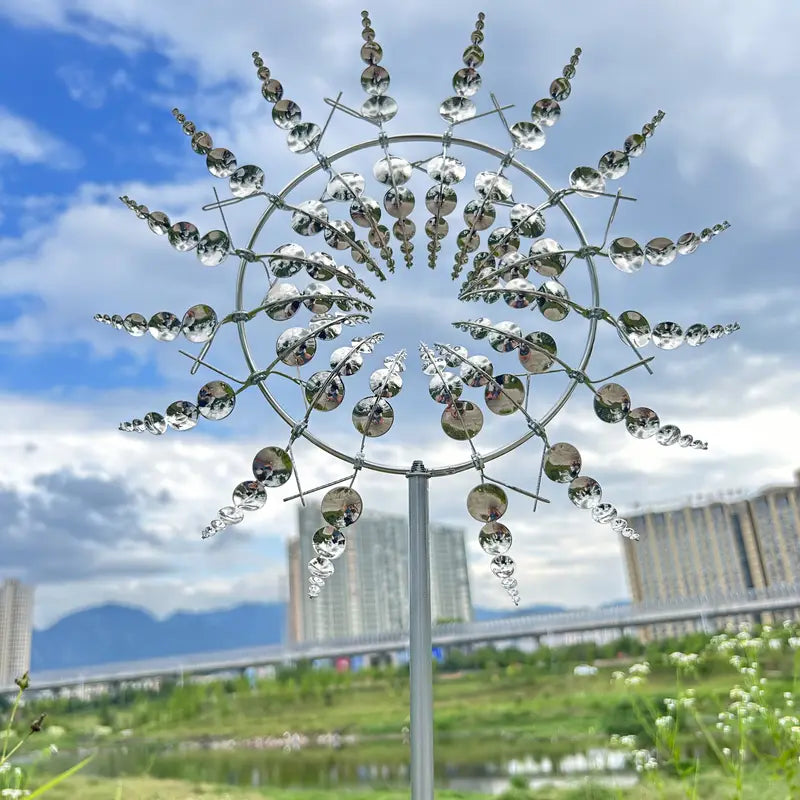 Enchanting Wind Spinner – Colorful Garden Decoration for Outdoor Spaces