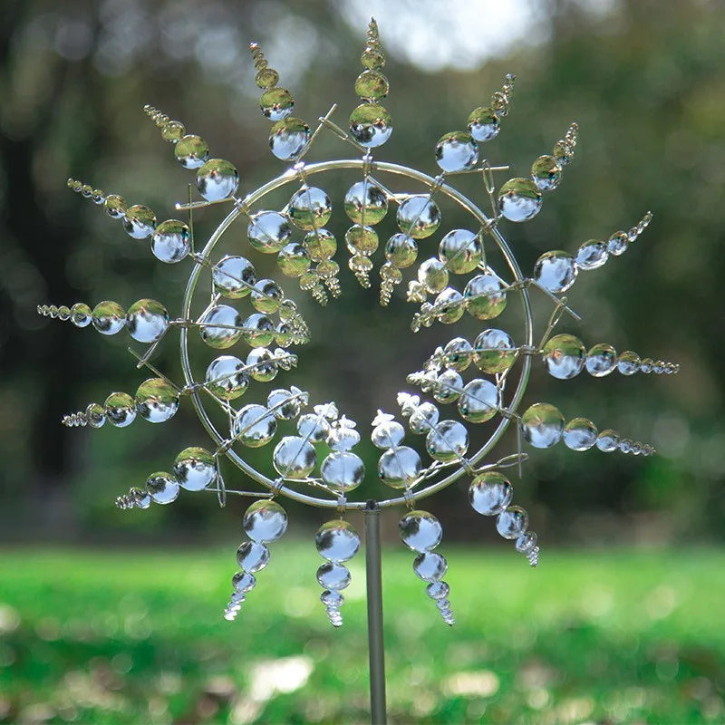Enchanting Wind Spinner – Colorful Garden Decoration for Outdoor Spaces
