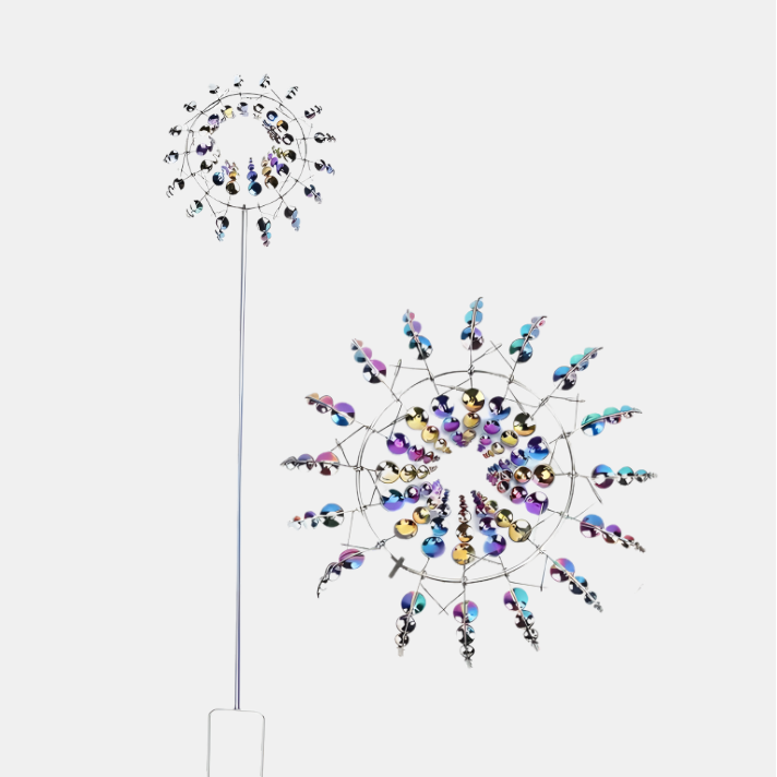 Enchanting Wind Spinner – Colorful Garden Decoration for Outdoor Spaces