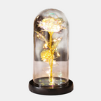 Eternal Luminous Rose Gift led Enchanted Glass Dome Flower Light-Unique Casa-Unique Casa