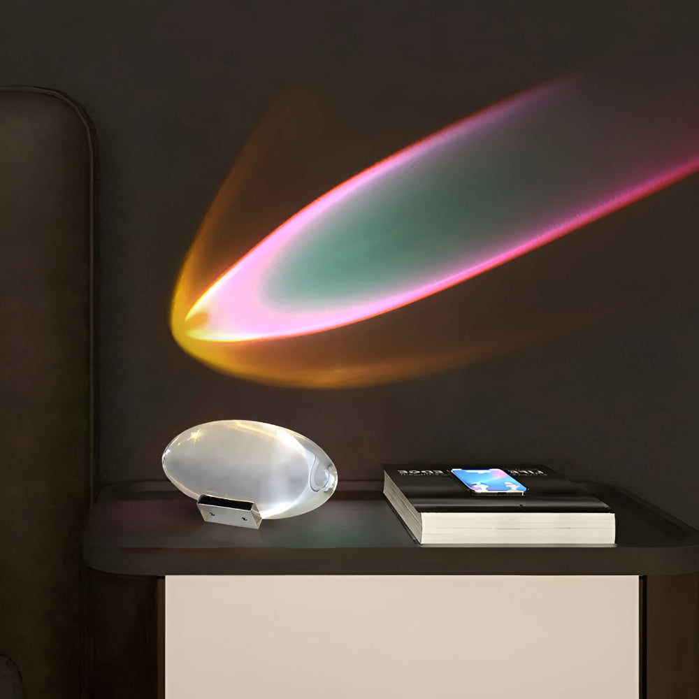 Sky Crystal Prism Projection Light – Mesmerizing LED Lamp for Home Décor
