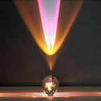 Sky Crystal Prism Projection Light – Mesmerizing LED Lamp for Home Décor