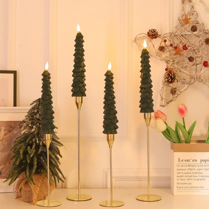 Flameless LED Christmas Tree Candles – Safe Decorative Lights for Holidays 3