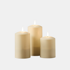 Flameless LED Pillar Candles Set – Remote Control Battery Operated Decor 1