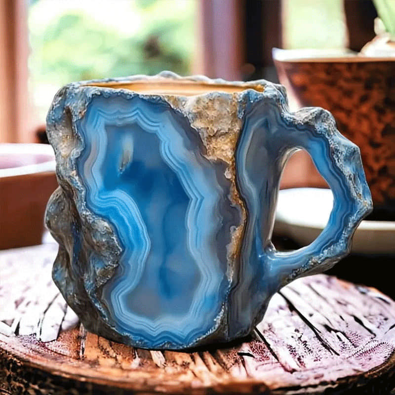 Gem Mug - Iridescent Ceramic Design – Perfect for Coffee, Tea & Gifting
