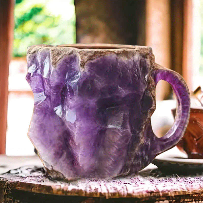Gem Mug - Iridescent Ceramic Design – Perfect for Coffee, Tea & Gifting
