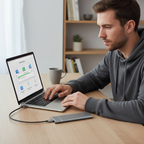 8TB Portable External SSD Drive – High-Speed USB 3.1 Storage for Laptop and PC