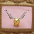 Golden Wing Orb Ring Box - Luxurious Moving Design for Elegant Jewelry Storage-Jewelry Storage-Unique Casa-Unique Casa