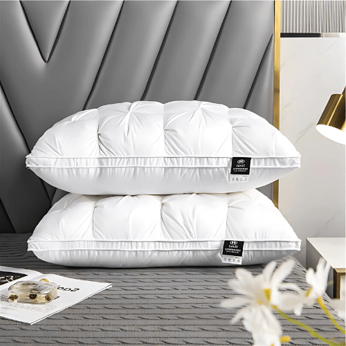Goose Down Pillow for Neck Pain Relief – Best Support for Comfortable Sleep 0
