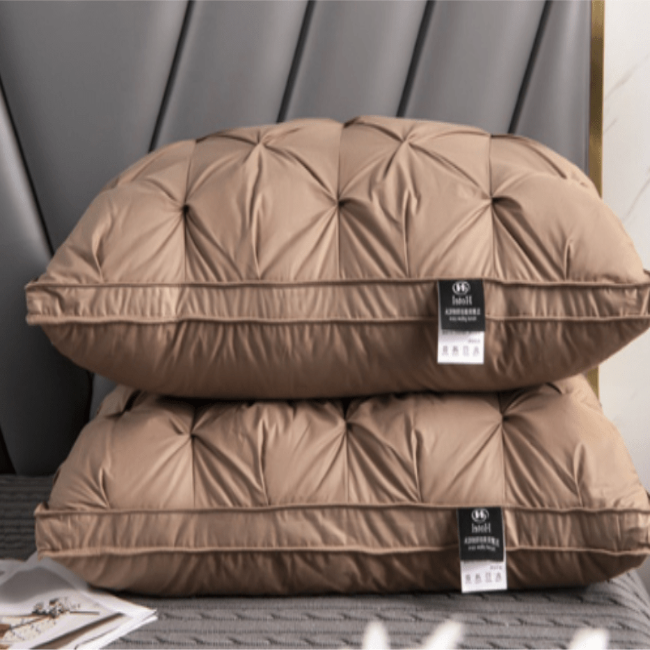 Goose Down Pillow for Neck Pain Relief – Best Support for Comfortable Sleep 2