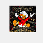 Canvas Wall Art – Luxury Money Theme Poster for Home and Office