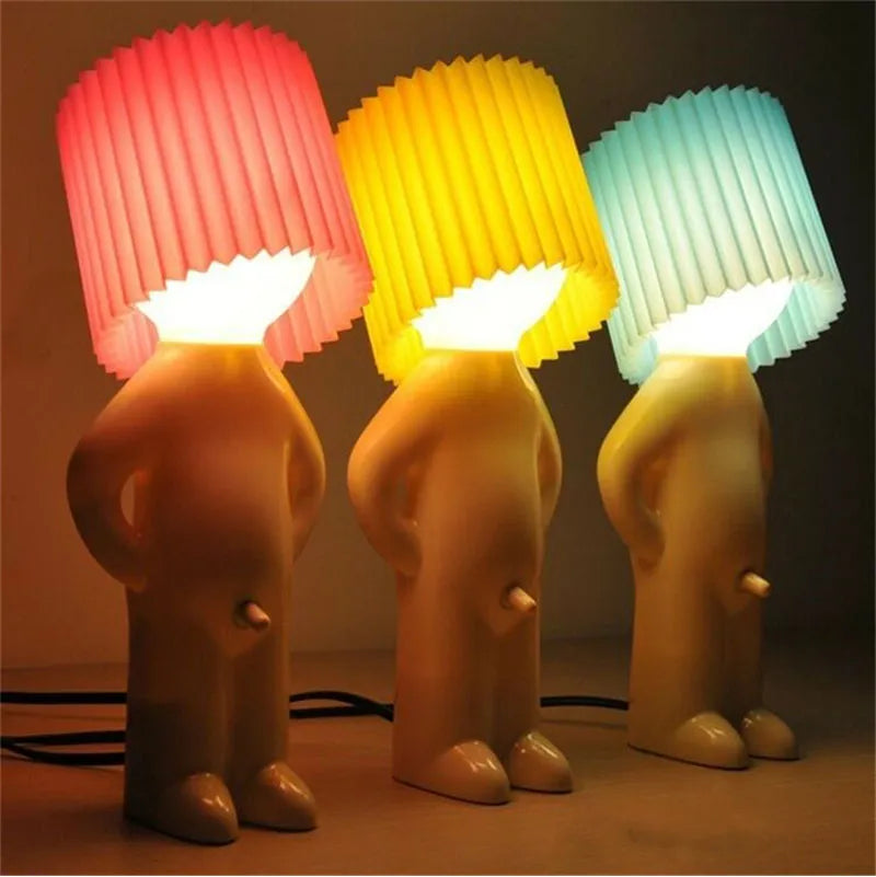 Funny Wireless Table Lamp – Playful Lighting with Convenient Cord-Free Design-Home Decor-Unique Casa-Unique Casa
