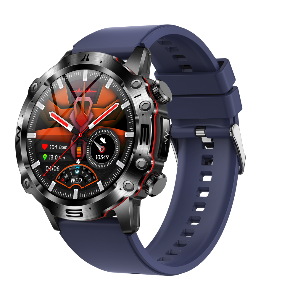 Health & Fitness Smartwatch - ECG/EKG, Blood Sugar, Heart Rate & Activity Tracking