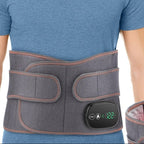 Heated Lumbar Support Belt - Adjustable Heat Therapy for Back Pain Relief & Comfort