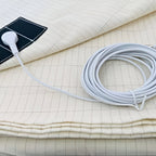Grounding Fitted Sheet for Better Sleep – Conductive Earthing Bed Sheet for Stress Relief