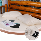 Grounding Fitted Sheet for Better Sleep – Conductive Earthing Bed Sheet for Stress Relief