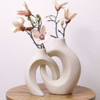 Intertwined Flower Vase - Elegant Decorative Vase for Home Centerpiece 1