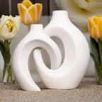 Intertwined Flower Vase - Elegant Decorative Vase for Home Centerpiece 5