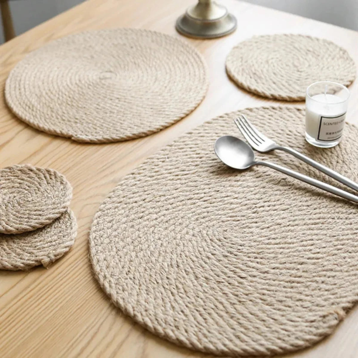 Japanese Placemats - Stylish Heat-Resistant Table Mats for Dining Room 2