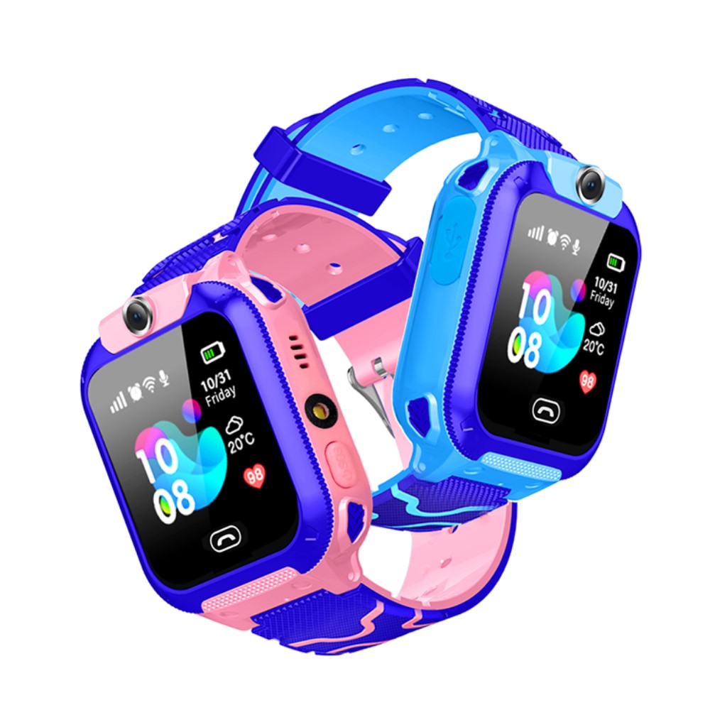 Kids Smartwatch with GPS & Camera - Safety Tracker Watch with SOS Button & Call Function