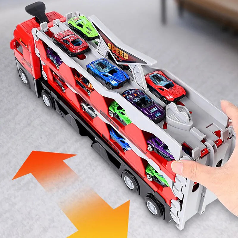 Kid's Toys Exhaust Raceway – Interactive Toy Set for Young Racers