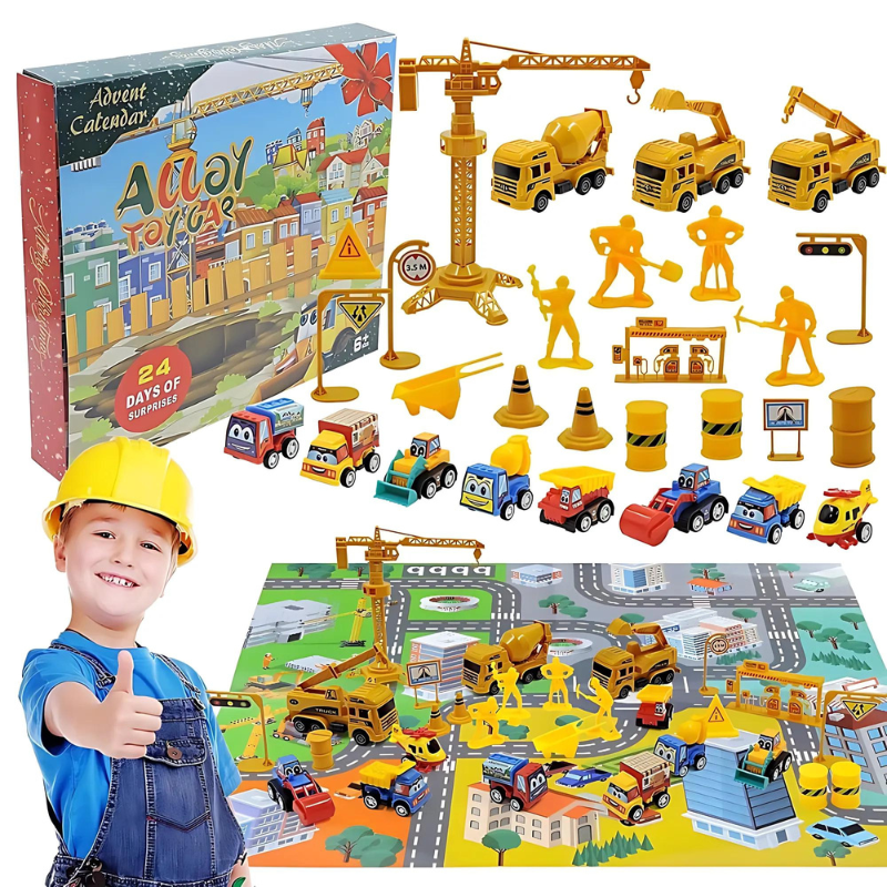 Kids Advent Calendar with Daily Surprises – Creative Holiday Countdown Toys 3