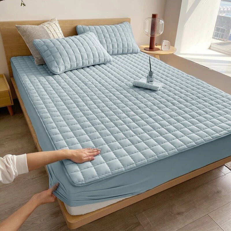 King Size Waterproof Mattress Protector – Soft Breathable Cover for Sleep Comfort 0