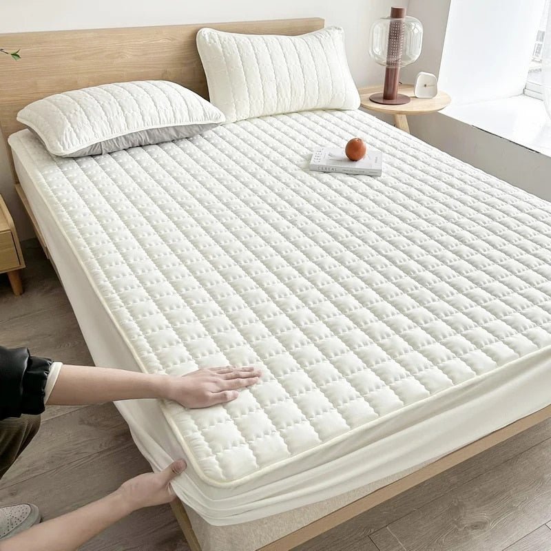 King Size Waterproof Mattress Protector – Soft Breathable Cover for Sleep Comfort 4