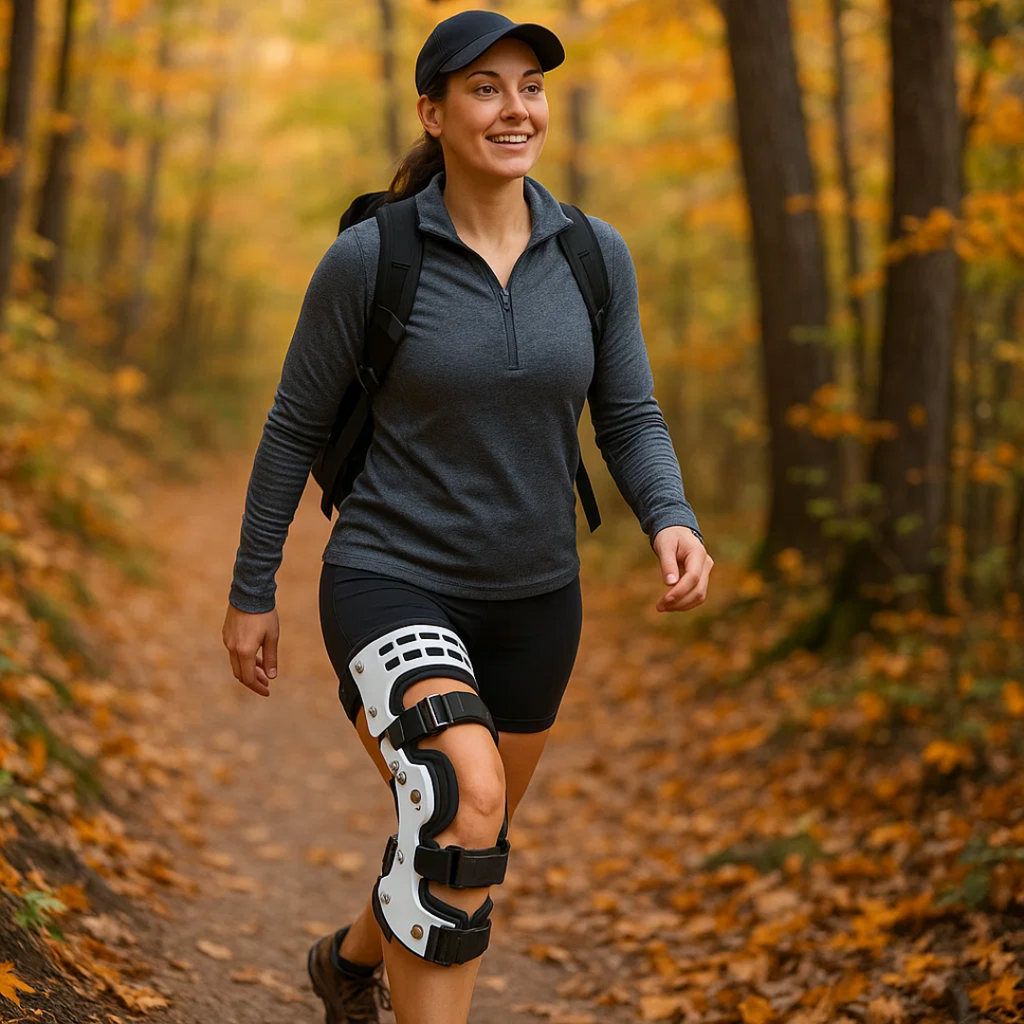 Knee Brace for Osteoarthritis Relief - Adjustable Compression Design for Daily Joint Support-Knee Brace-Unique Casa-Unique Casa