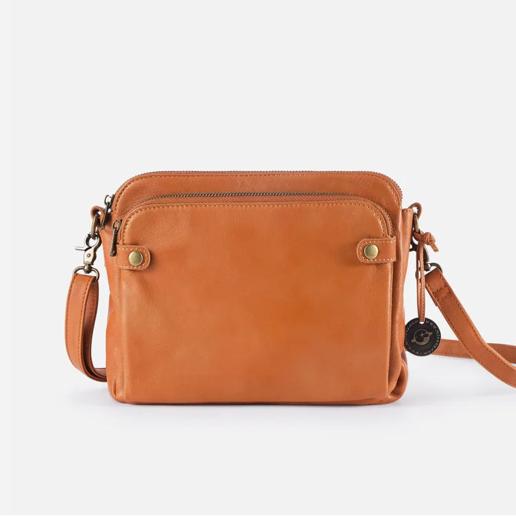 Leather Crossbody Shoulder Bag - Minimalist Design & Adjustable Strap for Everyday Wear
