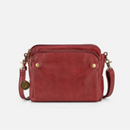 Leather Crossbody Shoulder Bag - Minimalist Design & Adjustable Strap for Everyday Wear