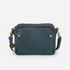 Leather Crossbody Shoulder Bag - Minimalist Design & Adjustable Strap for Everyday Wear