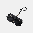 Leather Glasses Case with Snap Closure – Compact & Elegant Eyewear Holder