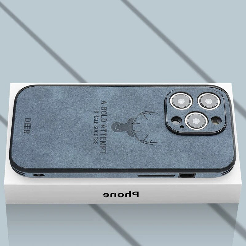 Leather iPhone Case - Protective, Stylish Cover for Work, Travel & Daily Use